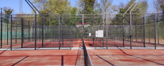 Klar til padel i Tennis Club Odense